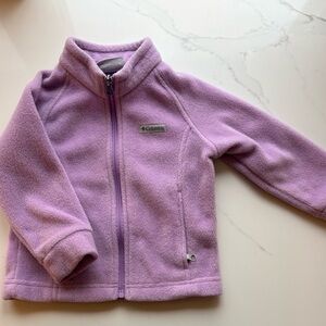 Columbia Kids Lavender Fleece Jacket
